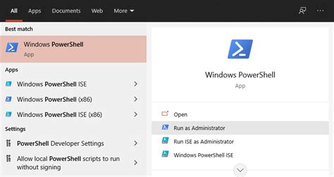 How To Run Powershell As Administrator In Windows 10