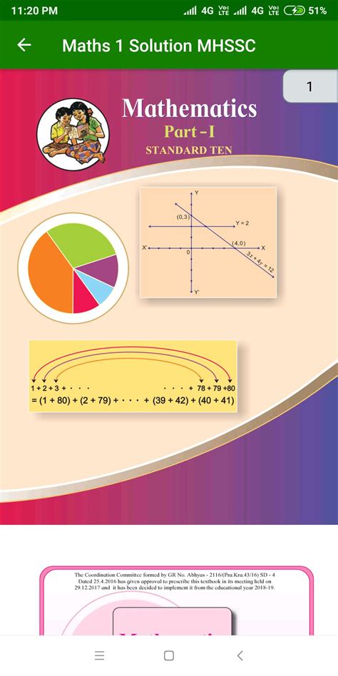 Maths Part 1 Solution 10th Ssc Board Maharashtra Apk For Android Download