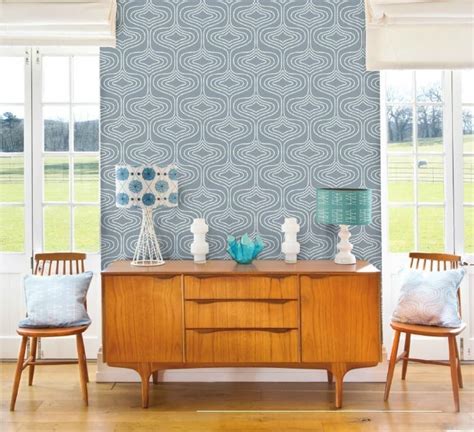 Wallpaper Wednesday Mid Century Modern From