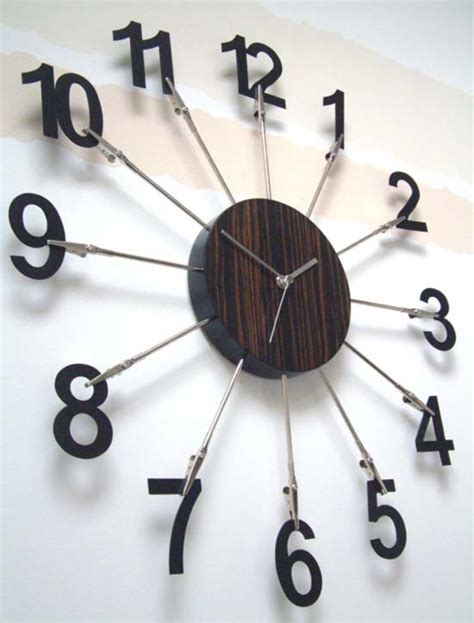 Fachion Show Unique Creative And Stylish Wall Clock Designs