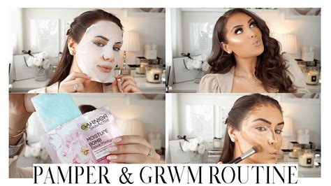 Morning Pamper Grwm Routine 2020 Full Glam Youtube