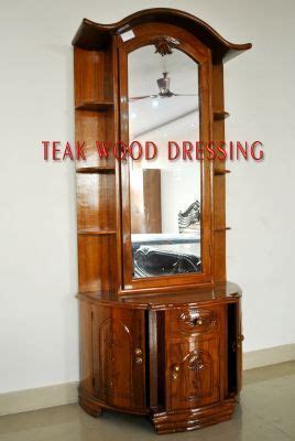Plush dressing table reflecting your beauty in a beautiful way. Teak Wood Dressing Table, लकड़ी का ड्रेसिंग टेबल, लकड़ी का ...