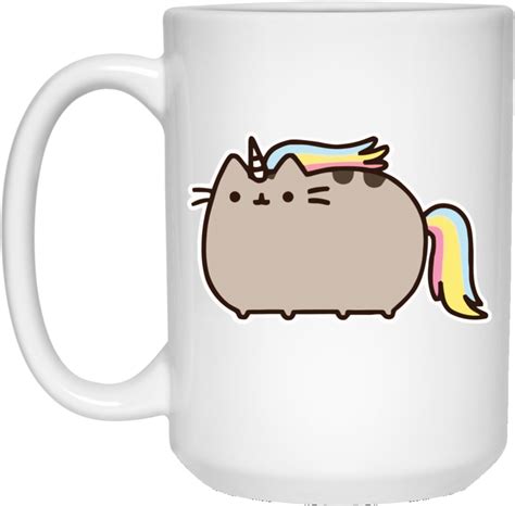 Pusheen Cat Unicorn Coloring Pages