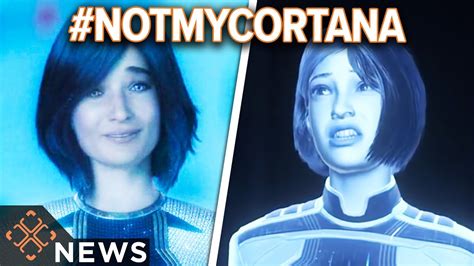 Halo Tv Series Looks Great But Cortana Isnt Blue So Fans Arent
