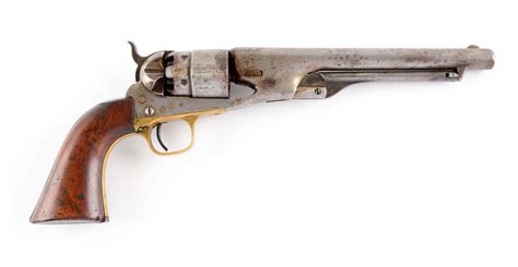 Lot Detail A Colt Model 1860 Army Percussion Revolver
