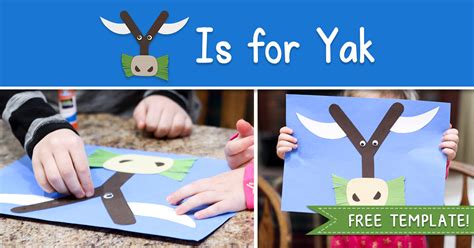 Printable Letter Y Craft Y Is For Yak Free Download