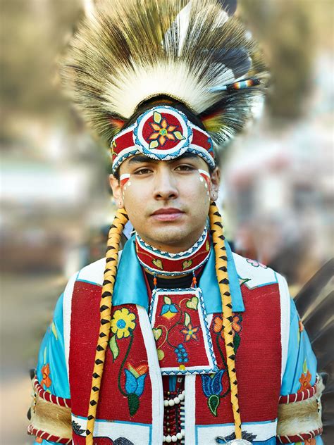 Native American Pow Wow Dancer American Indian Art Native American