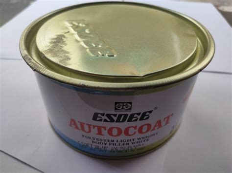 Esdee Autocoat Polyester Light Weight Body Filler White 1kg Tin At Rs