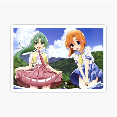 Rena And Mion Sticker For Sale By Vaporwave96kid Redbubble