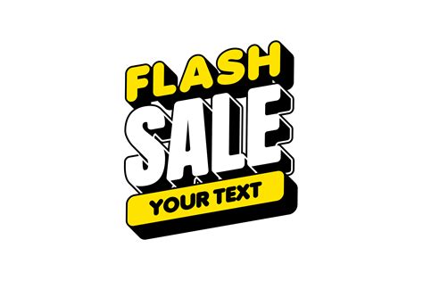 Flash Sale Vector Graphic By Handriwork · Creative Fabrica