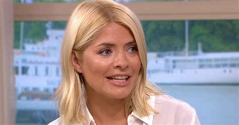 Holly Willoughby Flashes Underwear In Sheer This Morning Outfit Daily Star