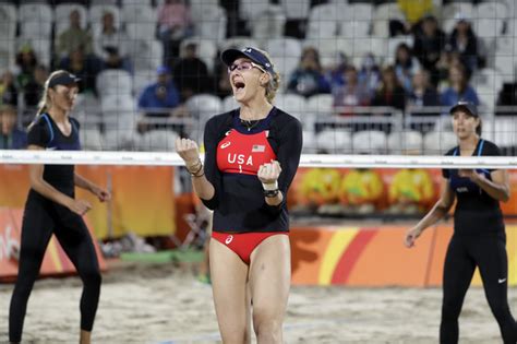 Team Usas Beach Volleyballs Customized Bikinis At Rio 2016 Daily