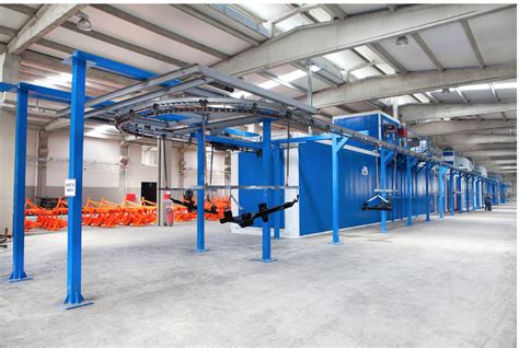 Powder Coating Plant for Agricultural Machinery İLKE ENDÜSTRİYEL A Ş