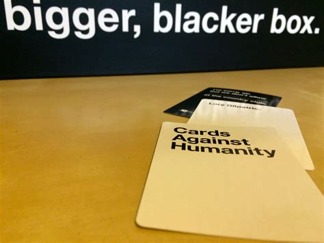 Check spelling or type a new query. Play Cards Against Humanity online, even without the Big Black Box - Liliputing