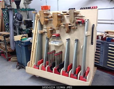 Diy is all the rage these days, and due to the countless online sources, it becomes difficult to find reliable sources. Rolling clamp storage. | Clamp storage, Scrap wood projects, Clamps