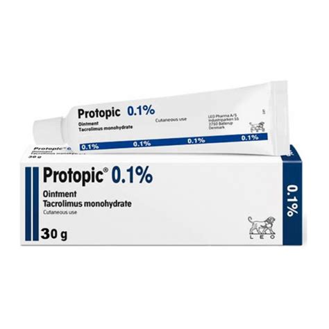 Protopic 01 Tacrolimus Ointment 30 Gm
