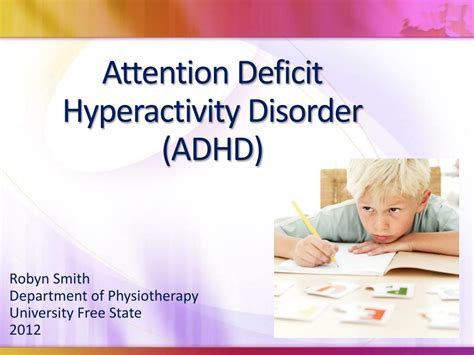 ppt attention deficit hyperactivity disorder adhd powerpoint presentation id 1989612