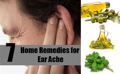 7 Best Home Remedies For Ear Ache Home Remedies Remedies Ear Ache