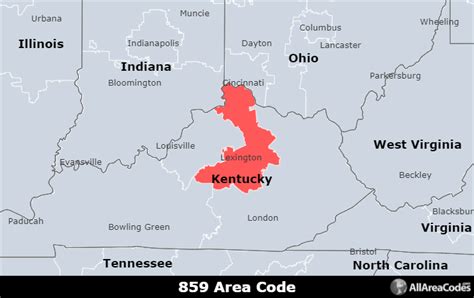 859 Phone Area Code Map Images And Photos Finder