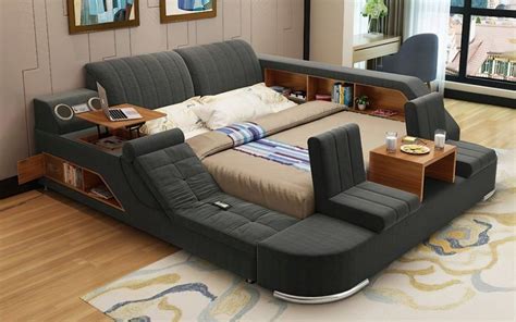 Secha Multifunctional Smart Bed Ultimate Bed Comfy Bedroom Smart Bed Bedroom Bed Design