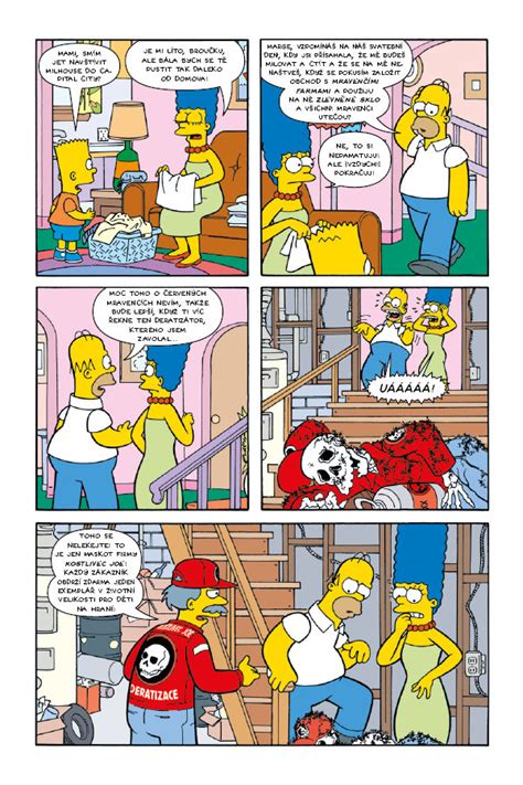 Simpsonovi Komiksové Zemětřesení Minotaurcz
