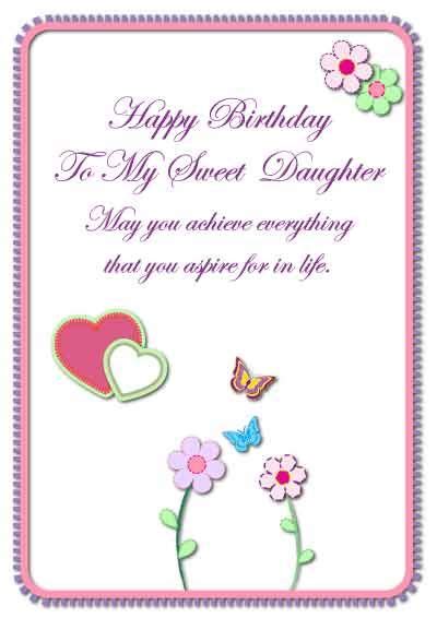 Personalised 21st birthday card for daughter granddaughter niece sister goddaughter. Free Printable Birthday Cards for Your Son or Daughter ...