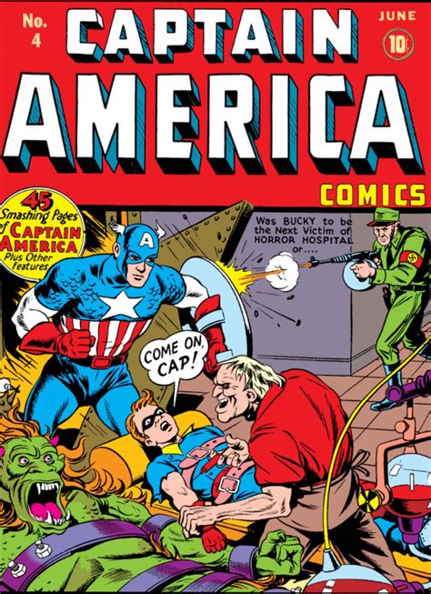 Captain America Comics Vol 1 4 Marvel Database Fandom