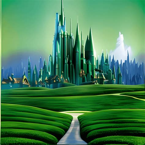 emerald city from wizard of oz photograph · creative fabrica
