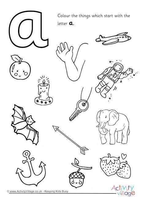 Phonics Coloring Pages Pdf Learning How To Read