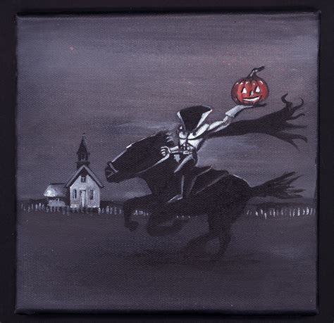 06 Sleepy Hollow Painting Series Of Halloween Paintings 8 Flickr