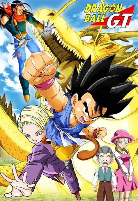 It has it's own story that doesn't connect with things after (2 movies, and new series). Dragon Ball GT (TV Series 1996-1997) - Posters — The Movie Database (TMDb)