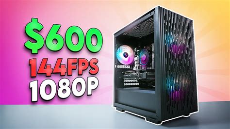 Best 600 Gaming Pc Build Realtime Youtube Live View Counter