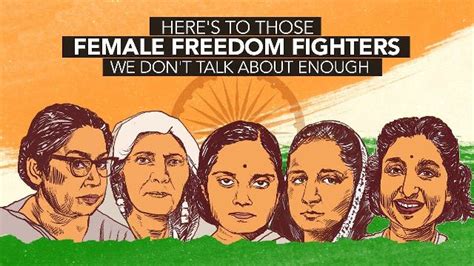 Top Women Freedom Fighters Of India In English Pdf With Biography