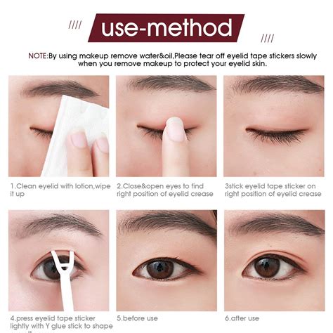 Buy Ultra Invisible Double Eyelid Tapes Medical Use Two Sides Sticky