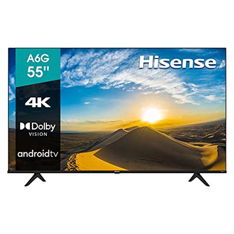 Hisense 55 A6g 4k Uhd Android Tv Con Control De Voz Hdr Dolby Vision