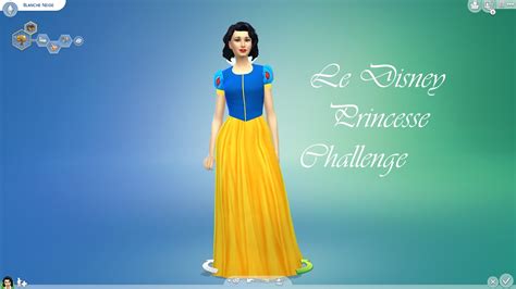 Disney Princesse Challenge Sims 4 Presentation Youtube
