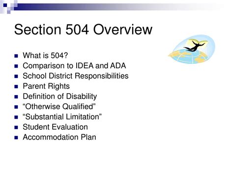 Ppt Section 504 Powerpoint Presentation Free Download Id5102195