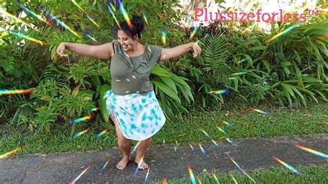 Plussizeforless BBW Lesbian Hawaiian Hula Dance YouTube