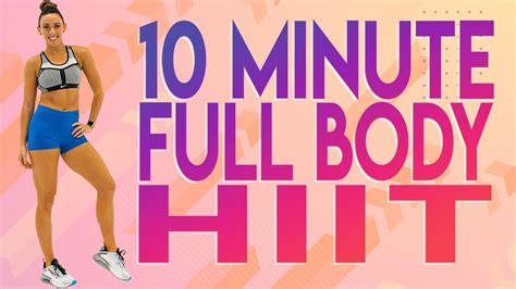 10 Mint Total Body Hiit Workout For Beginners Youtube