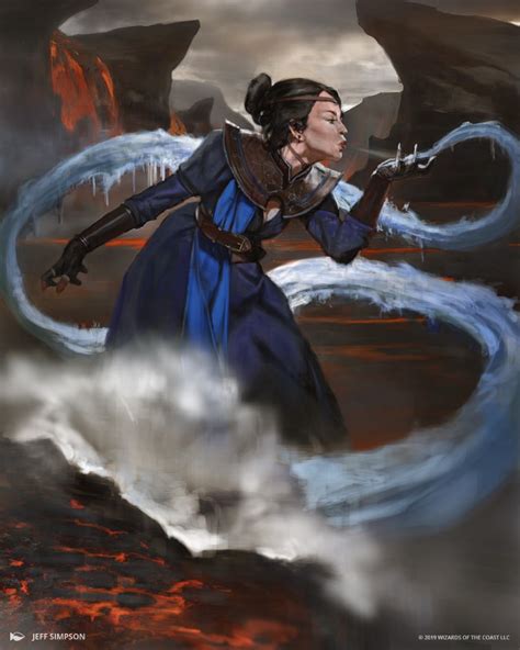 Mtg Art Meddling Mage From Double Masters Set By Jeff