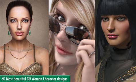 50 Beautiful 3d Girls And Cg Girl Models From Top 3d Designers 2