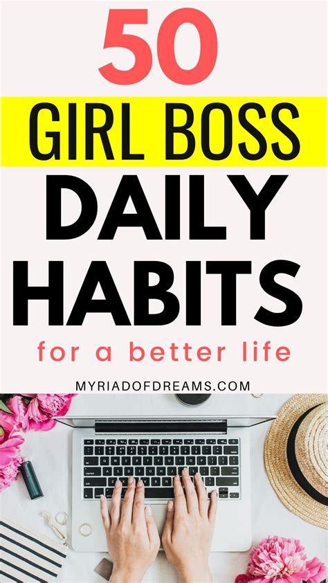 50 Daily Habits To Improve Your Life — Myriad Of Dreams