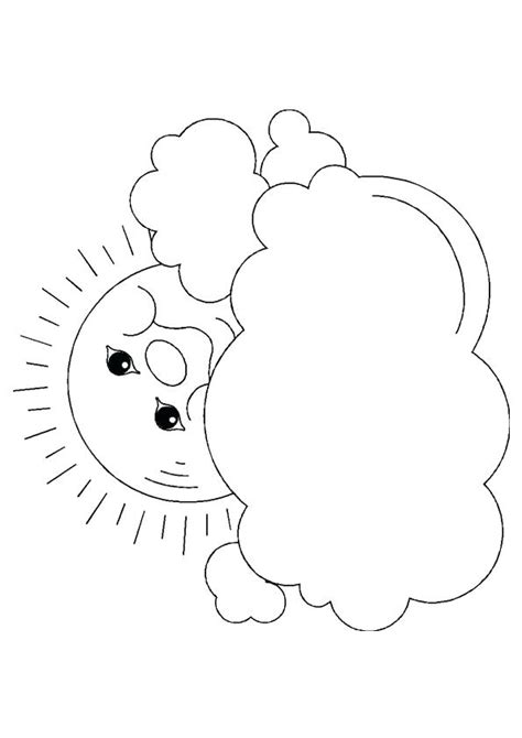 Weather Coloring Pages For Preschool at GetColorings.com | Free