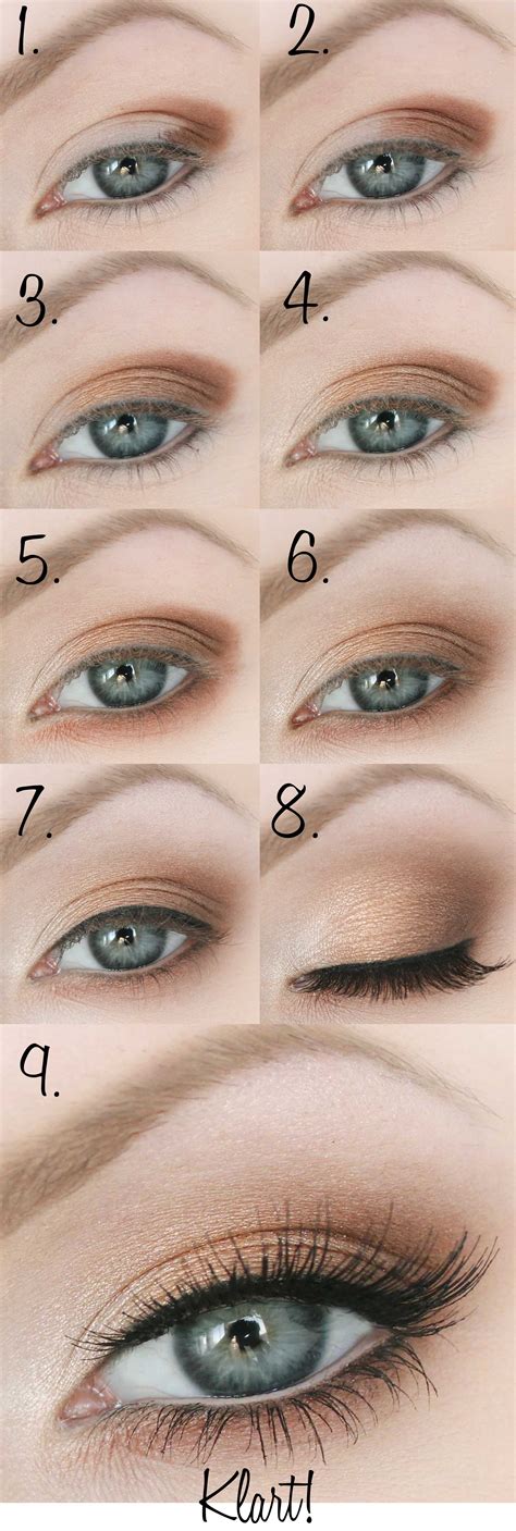To get your eye makeup to look great, you have to remember to prime your eyes with an eye primer. tutorial for a pretty daylight make up in natural colours