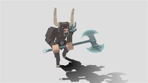 Minotaur Modelengine Buy Royalty Free 3d Model By Artsbykev