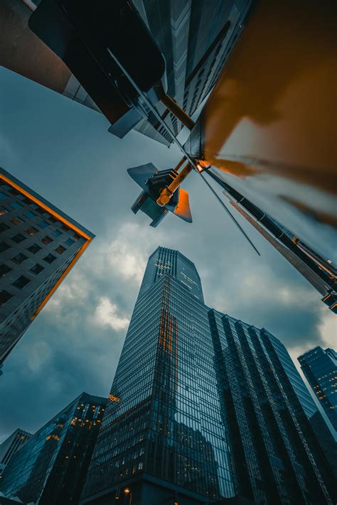 Low Angle Photography Of High Rise Buildings · Free Stock Photo