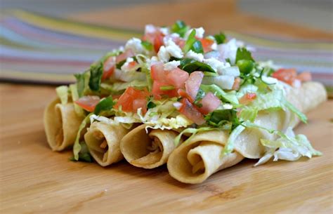 This recipe reminds me of the costco chicken flautas. Mexican Style Chicken Flautas - My Latina Table