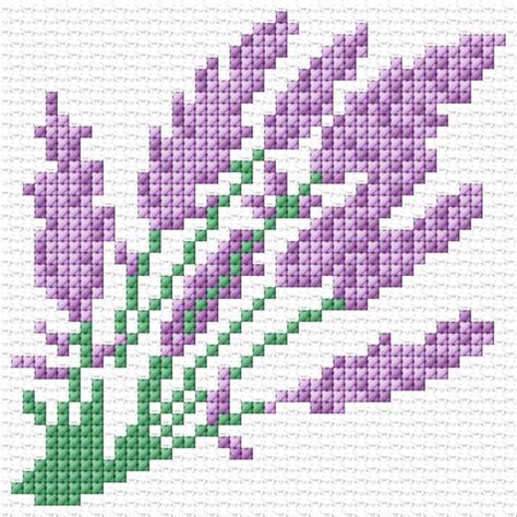 Lavender Cross Stitch Designs