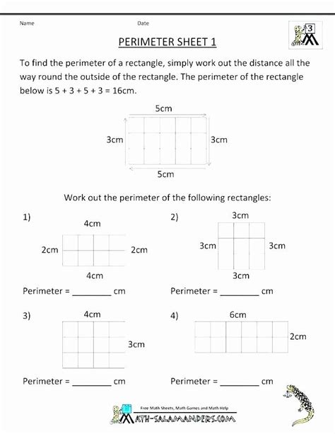 Math Salamanders Worksheets