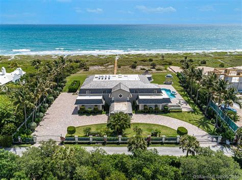 Spectacular Oceanfront Estate On Jupiter Island Florida Luxury Homes